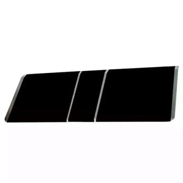 Aluminum Solid Bariatric Threshold Ramp for Wheelchairs on a white background