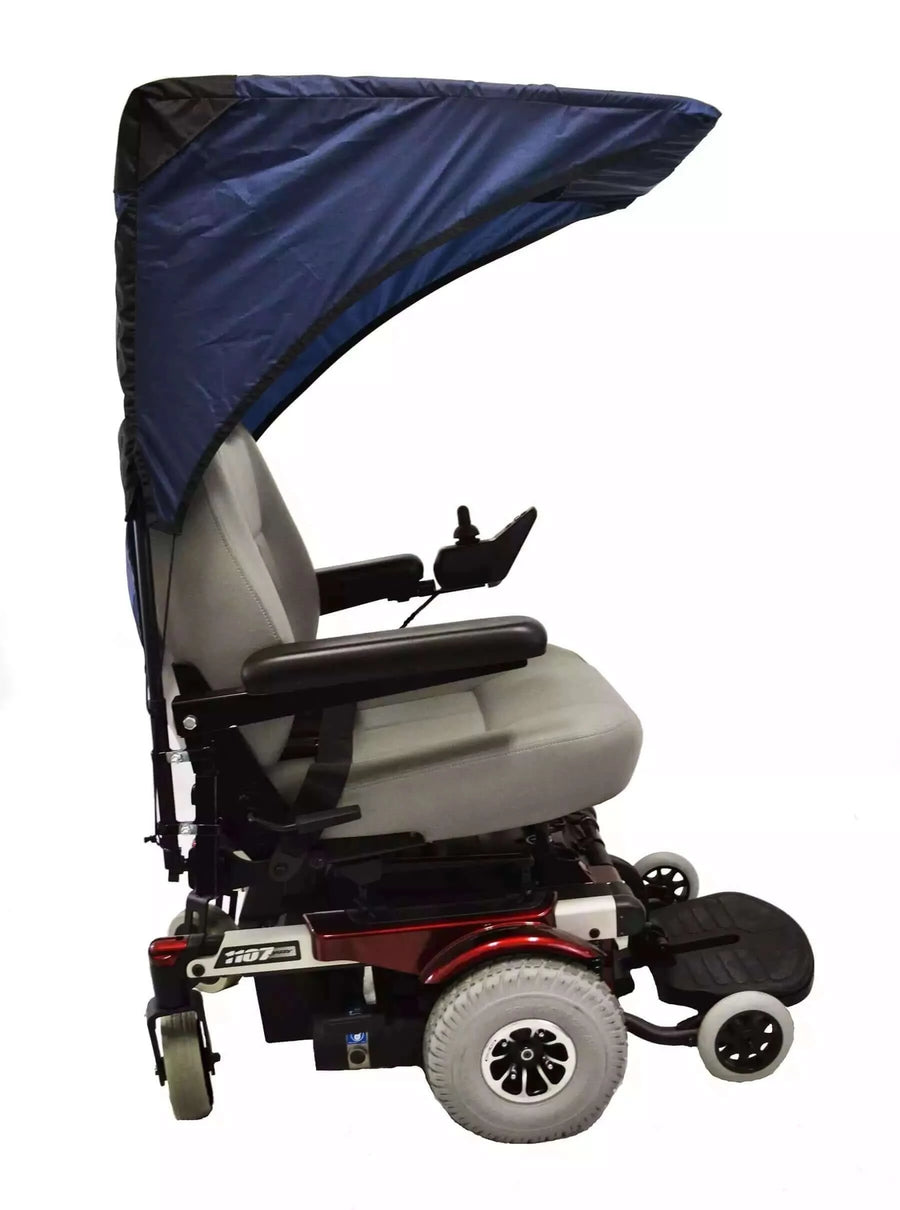 Diestco - Weatherbreaker Canopy for Mobility Scooter - Base Model with white background