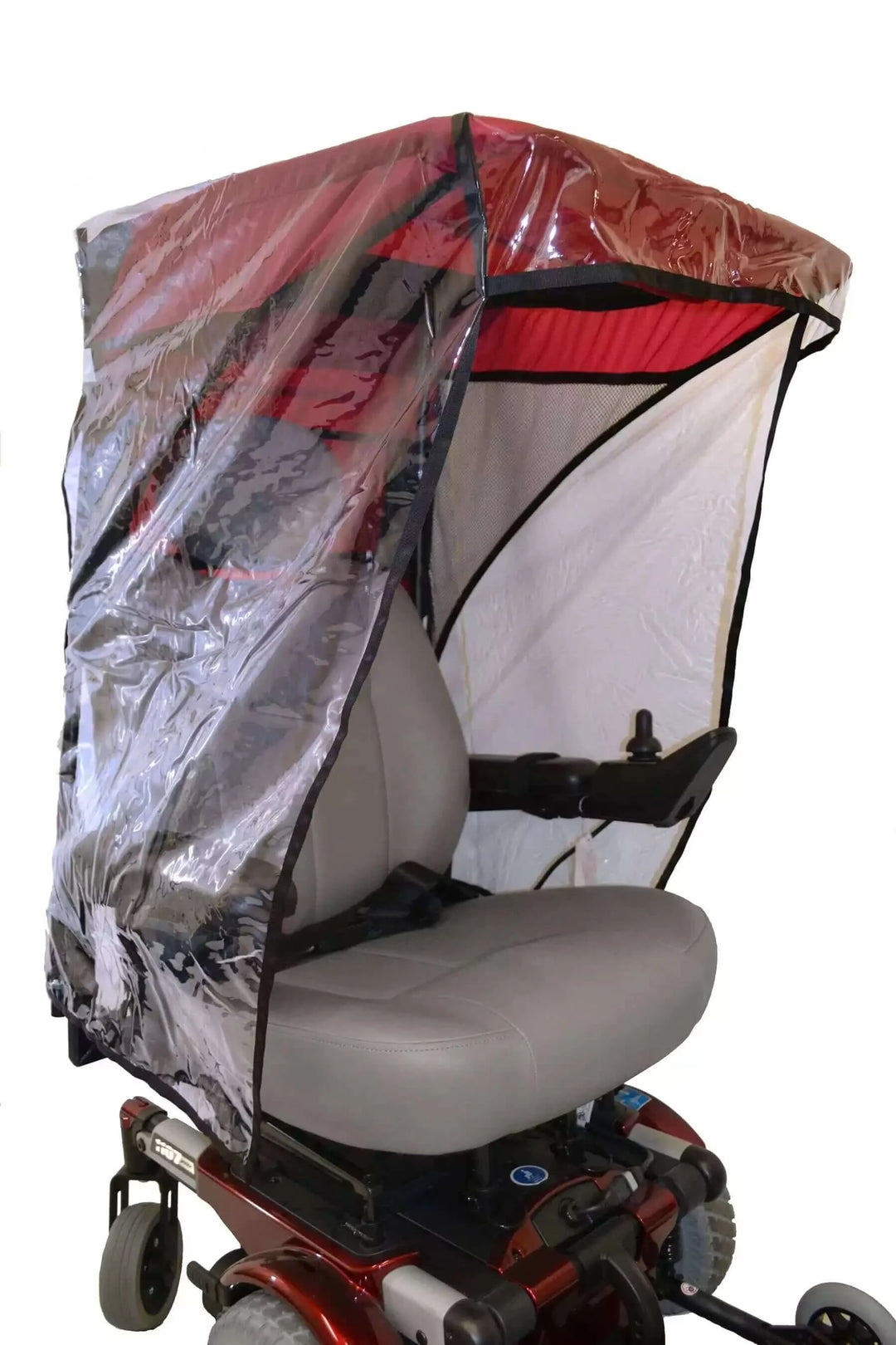 Diestco - Weatherbreaker Canopy for Mobility Scooter - Max Protection with white background