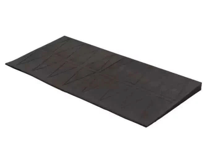 SafePath - SafeResidential ADA Rubber Threshold Ramp with a white background